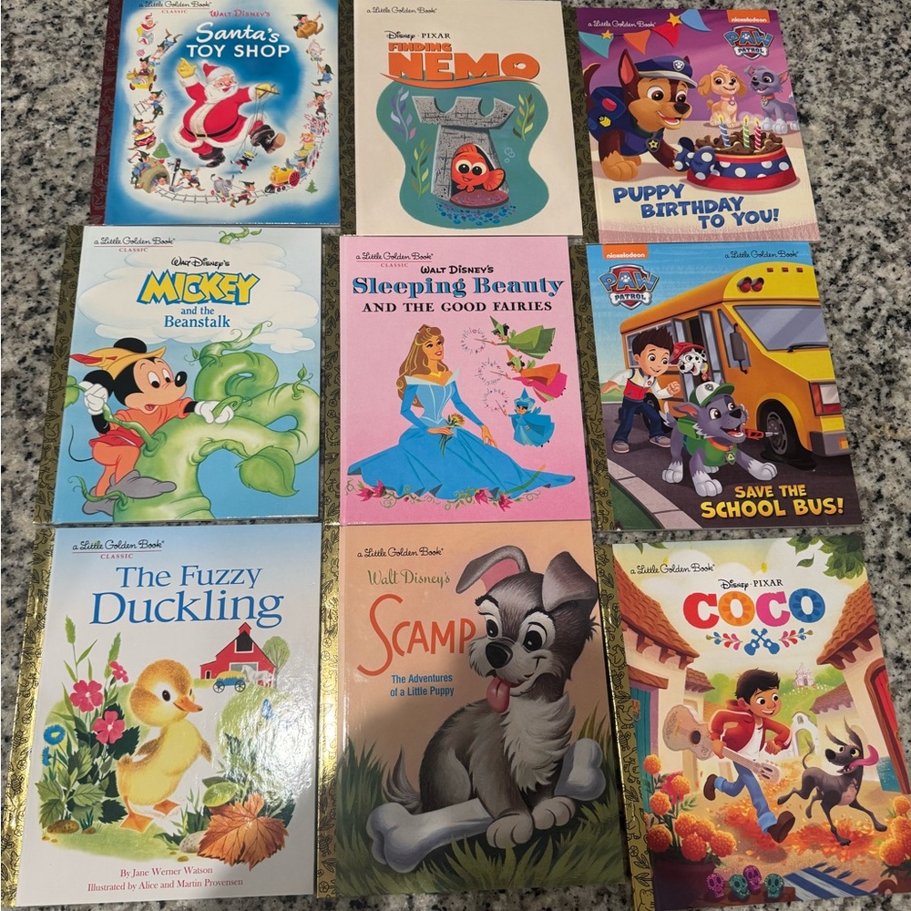 Disney Colorful Storybook Collection